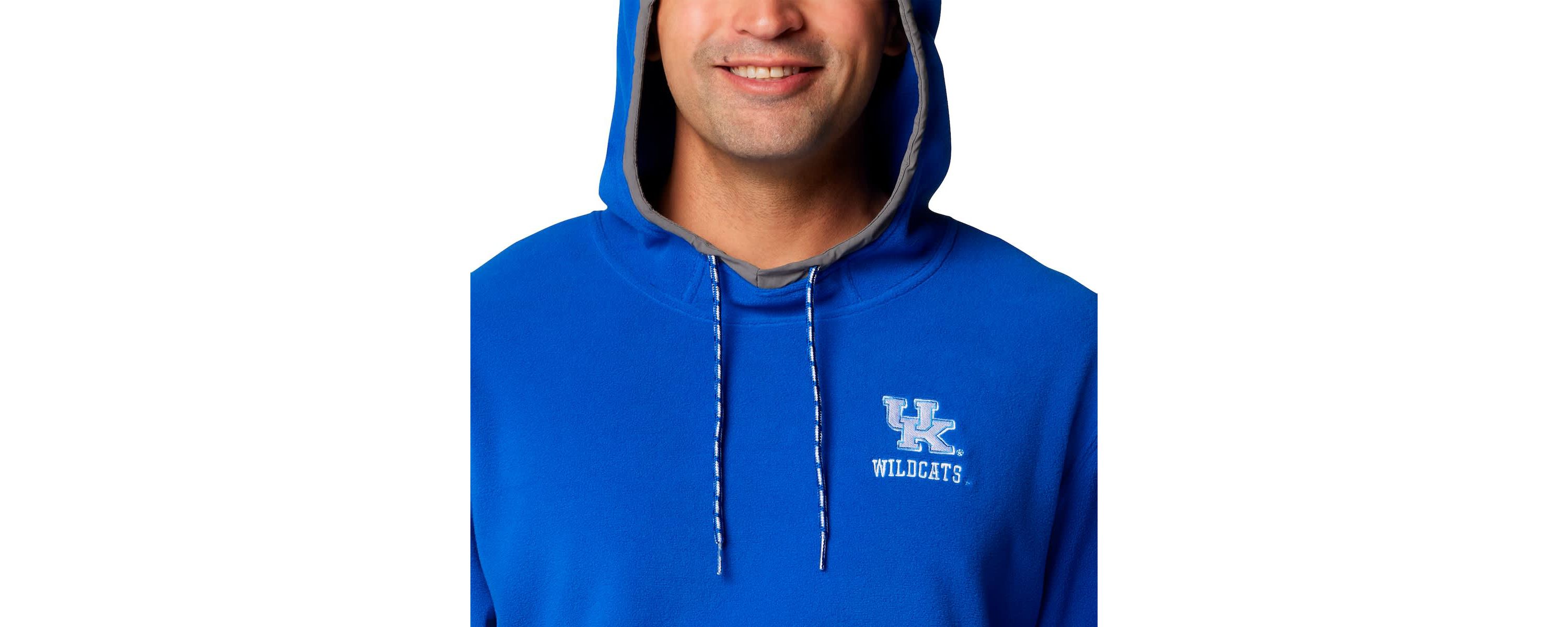 NCAA Kentucky Wildcats Flanker Fleece Pullover Hoodie