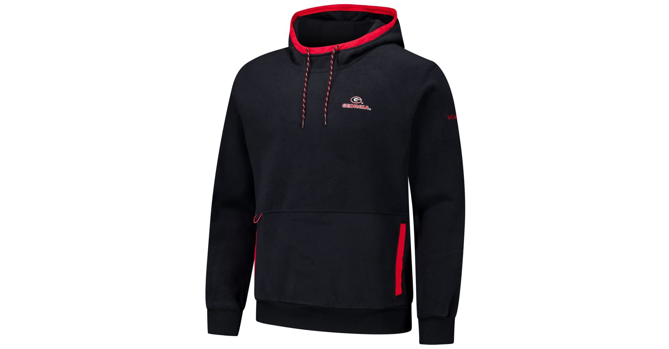 NCAA Georgia Bulldogs Flanker Fleece Pullover Hoodie