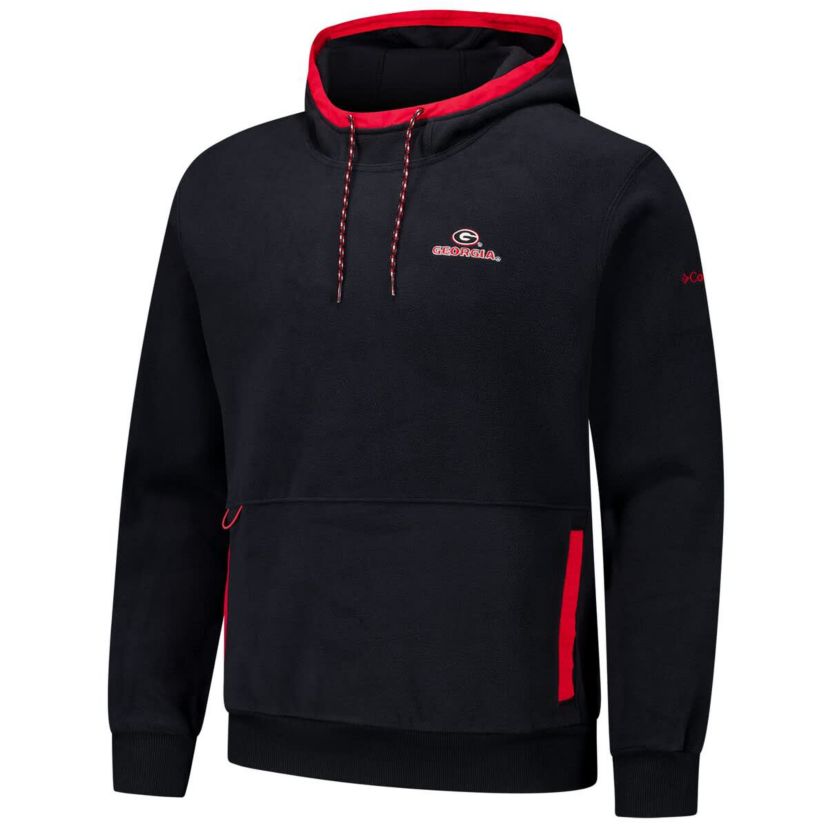 NCAA Georgia Bulldogs Flanker Fleece Pullover Hoodie