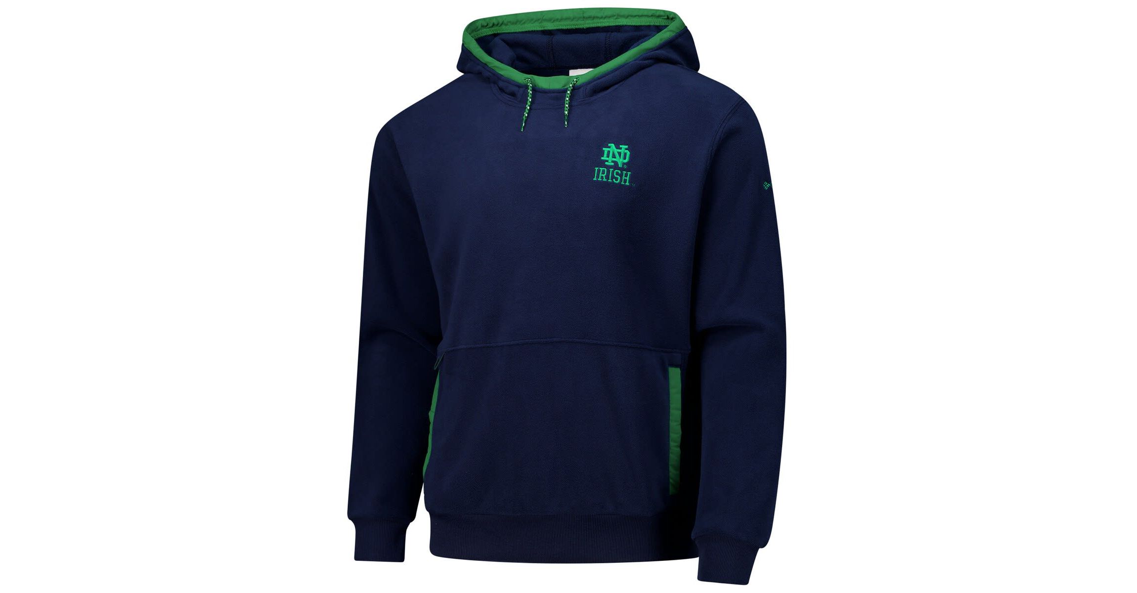 NCAA Notre Dame Fighting Irish Flanker Fleece Pullover Hoodie