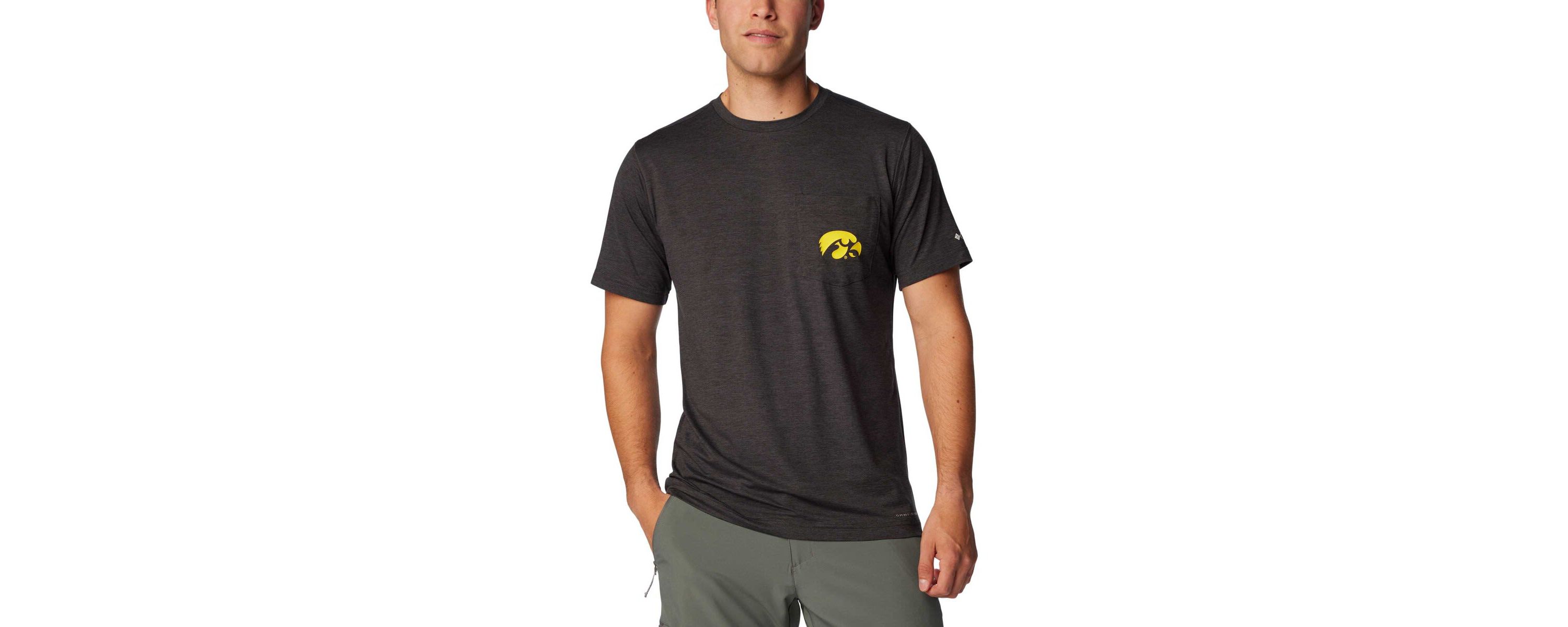 NCAA Iowa Hawkeyes Tech Trail Omni-Wick T-Shirt
