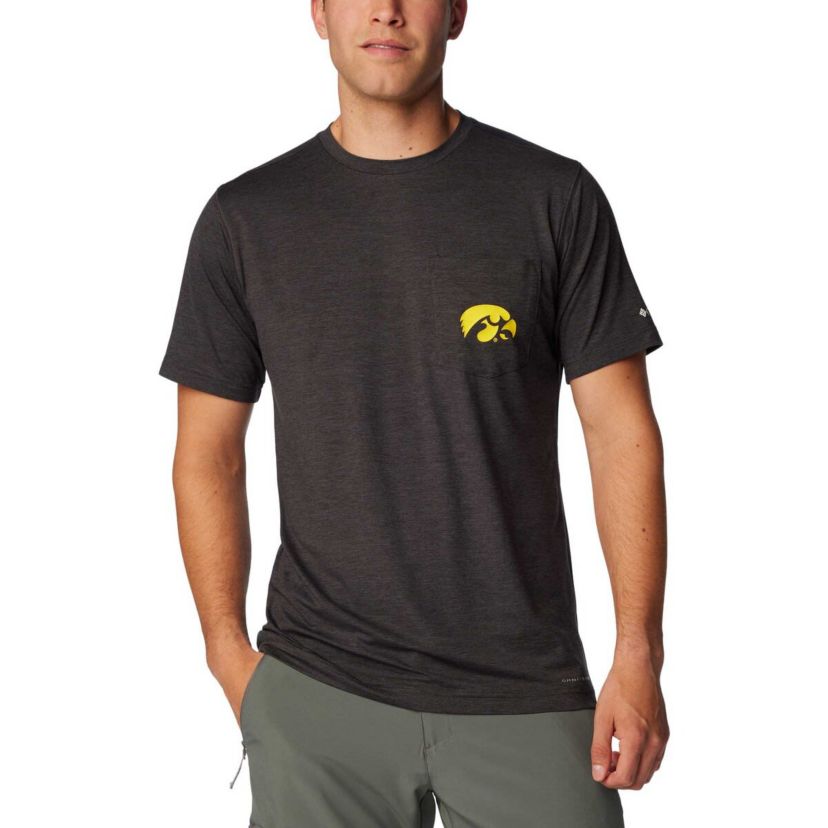 NCAA Iowa Hawkeyes Tech Trail Omni-Wick T-Shirt