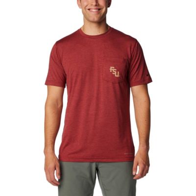 Columbia Men's NCAA Florida State Seminoles Tech Trail Omni-Wick T-Shirt, 2XL -  0195980443487