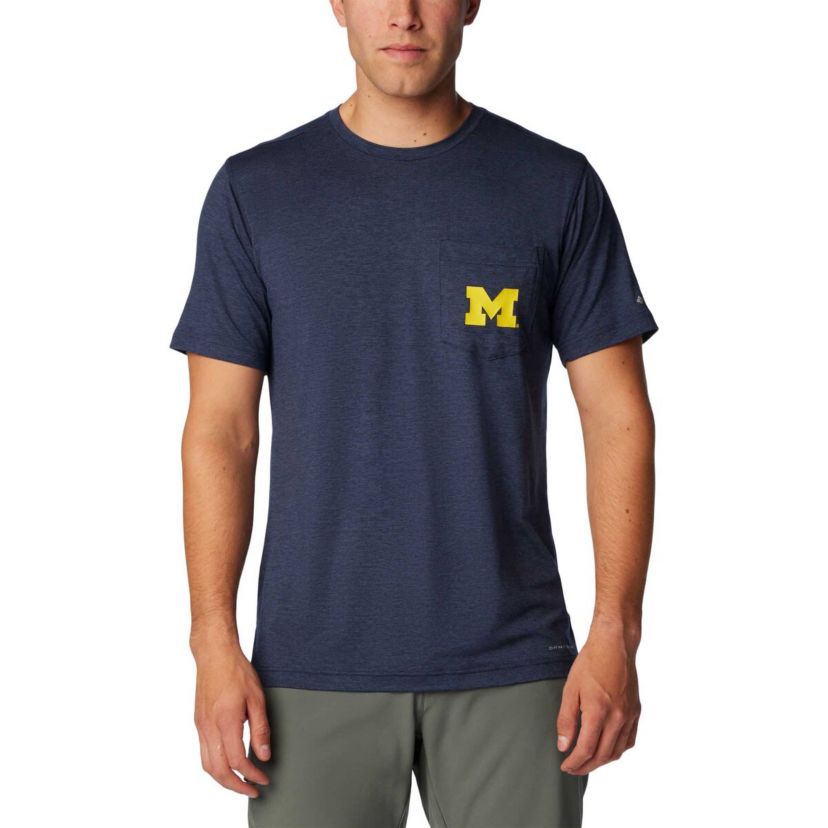 NCAA Michigan Wolverines Tech Trail Omni-Wick T-Shirt