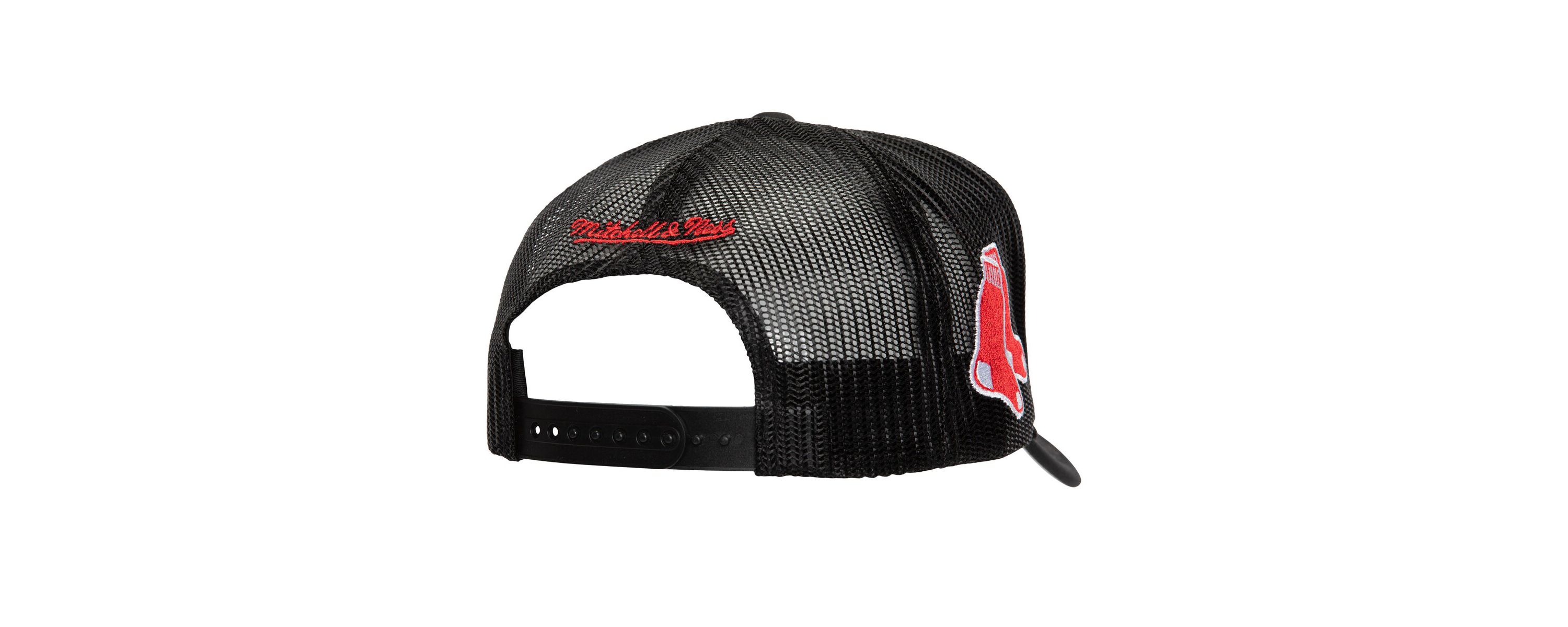 Boston Red Sox MLB Boston Sox Script Trucker Adjustable Hat