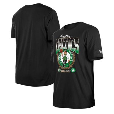 New Era NBA Unisex Boston Celtics Summer Classics T-Shirt, Black, XL