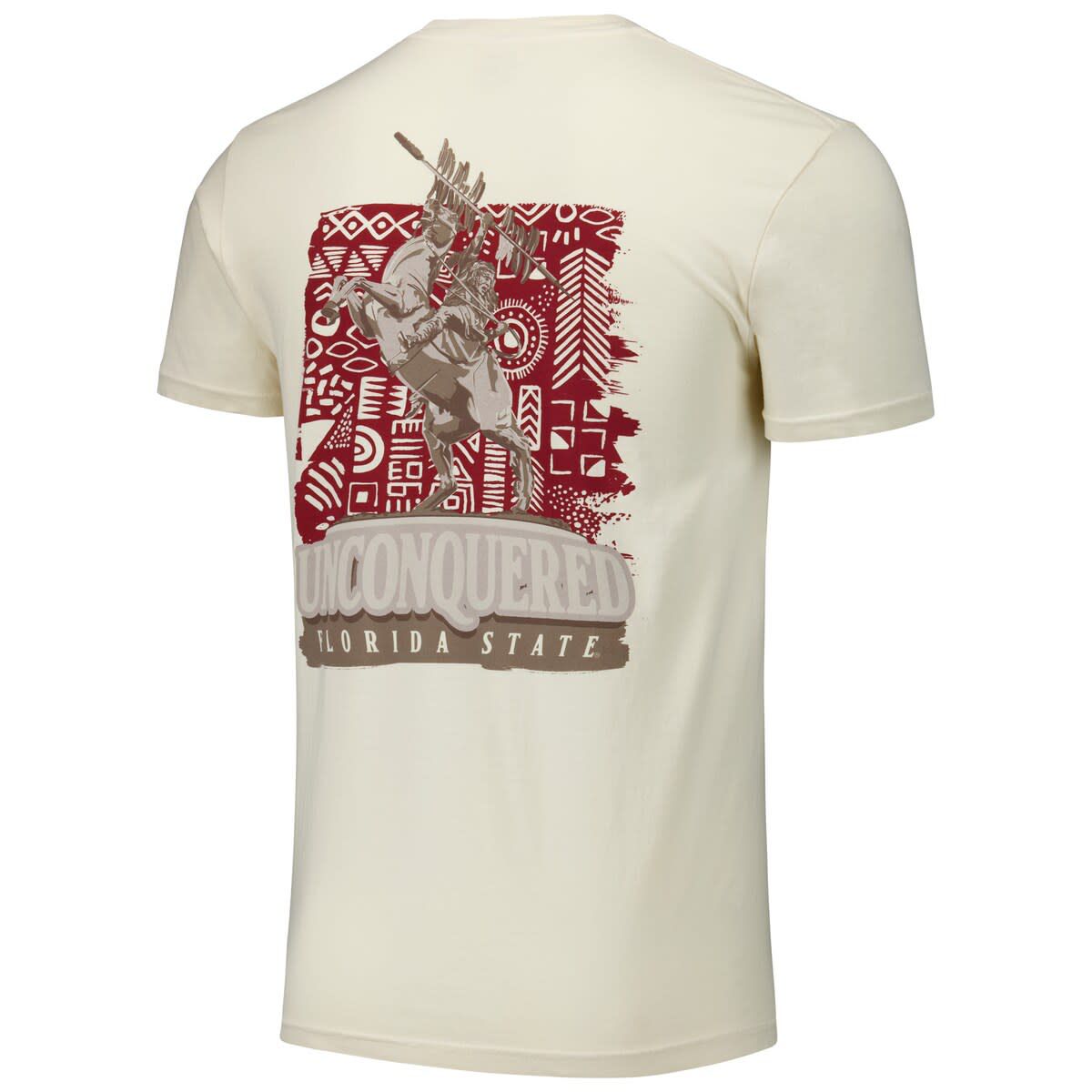 NCAA Unisex Florida State Seminoles Hyper Local Statue Pattern T-Shirt