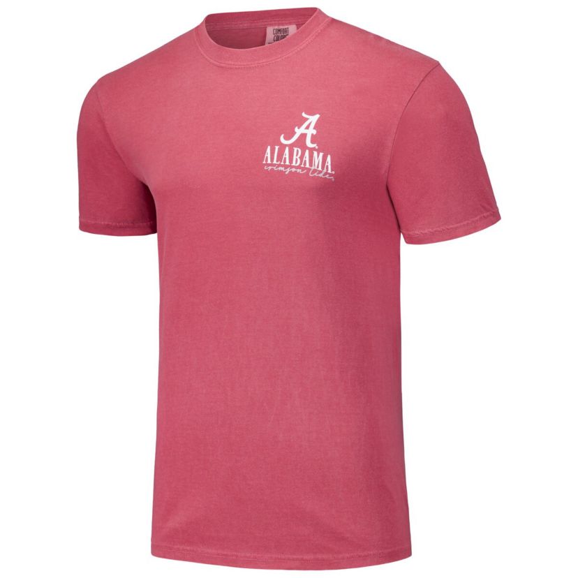 Alabama Crimson Tide NCAA Unisex Alabama Tide Hyper Local Campus er T-Shirt
