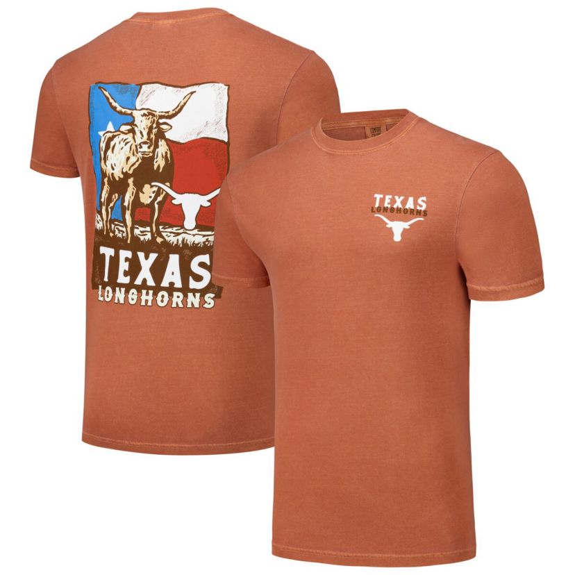 NCAA Unisex Texas Texas Longhorns Hyper Local Longhorn Flag T-Shirt