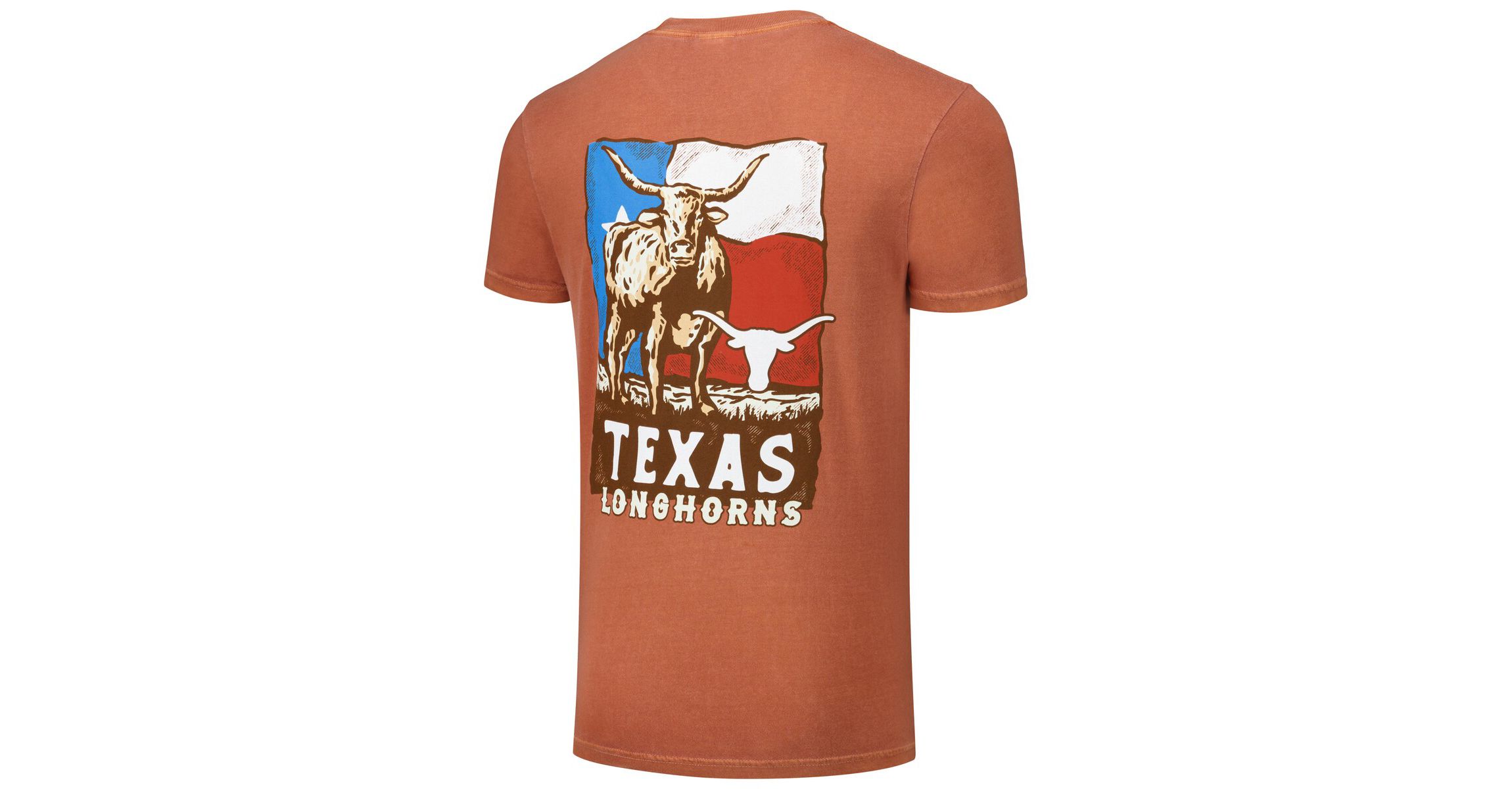 NCAA Unisex Texas Texas Longhorns Hyper Local Longhorn Flag T-Shirt