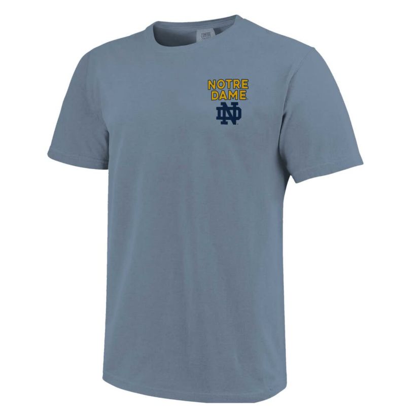 NCAA Unisex Light Notre Dame Fighting Irish Hyper Local Campus River T-Shirt