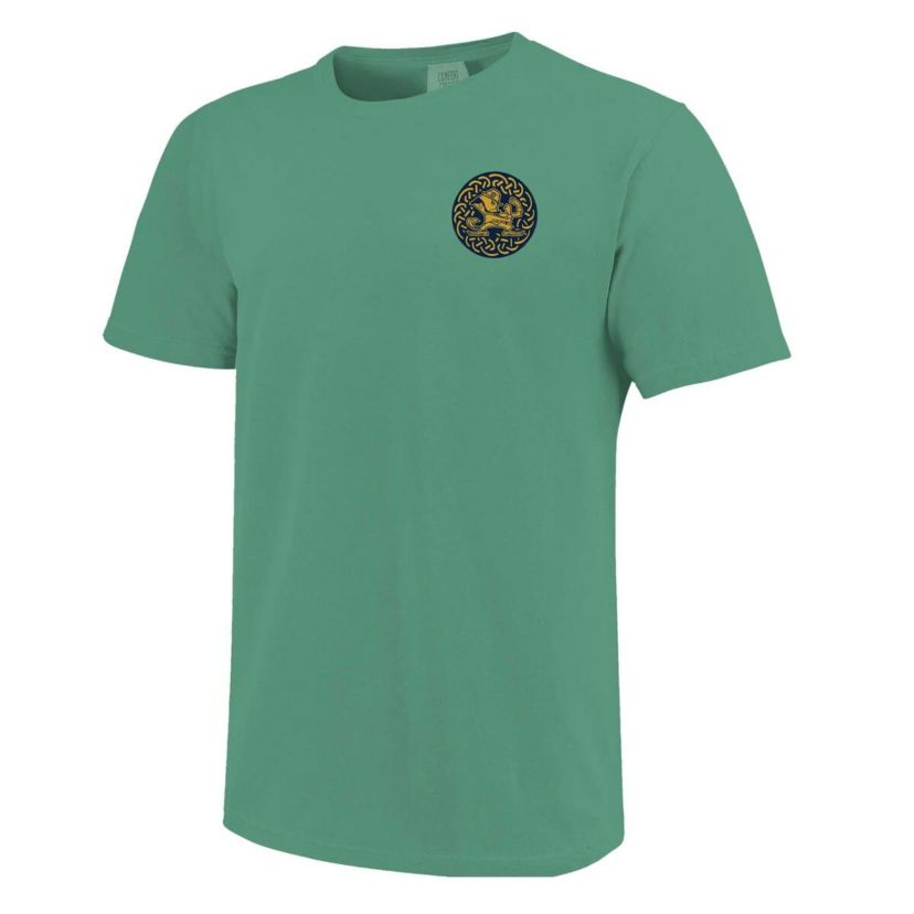 NCAA Unisex Notre Dame Fighting Irish Hyper Local Celtic Knot Bagpipes T-Shirt