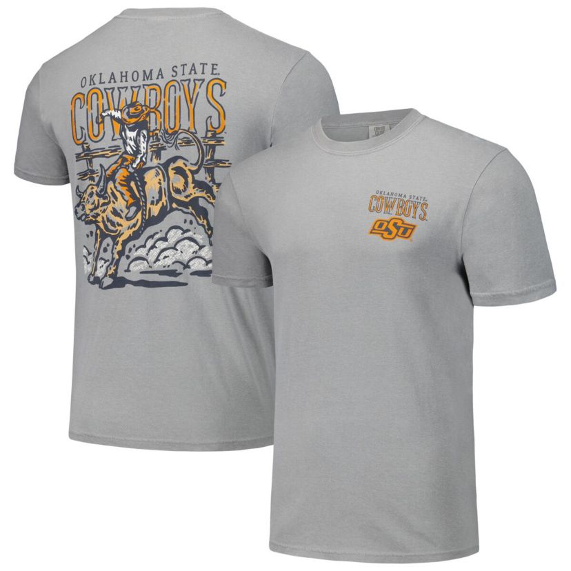 NCAA Unisex Oklahoma State Cowboys Hyper Local Bull Ride T-Shirt