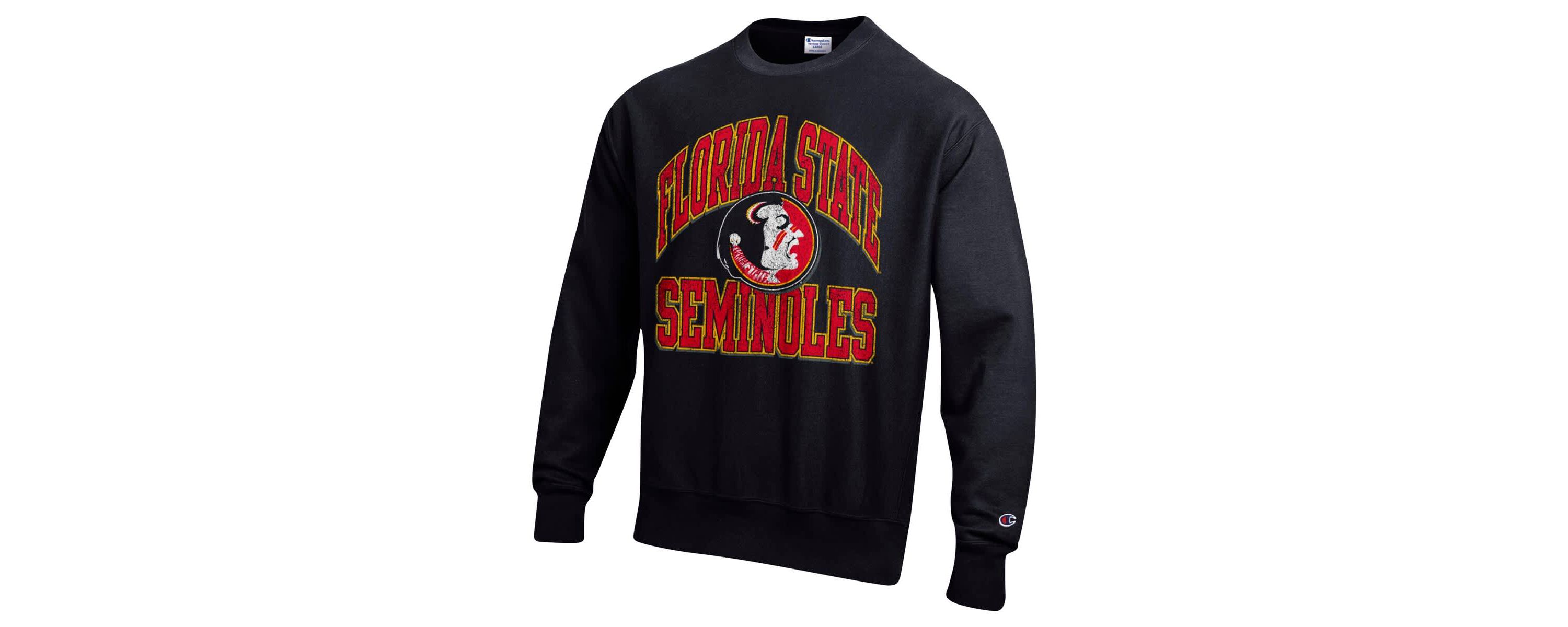 NCAA Florida State Seminoles Vault Late Night Reverse Weave Pullover Sweatshirt