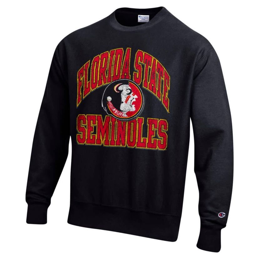 NCAA Florida State Seminoles Vault Late Night Reverse Weave Pullover Sweatshirt