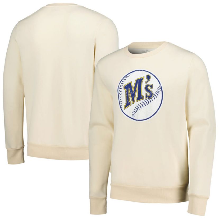 MLB Seattle Mariners Fleece Pullover Sweatshirt