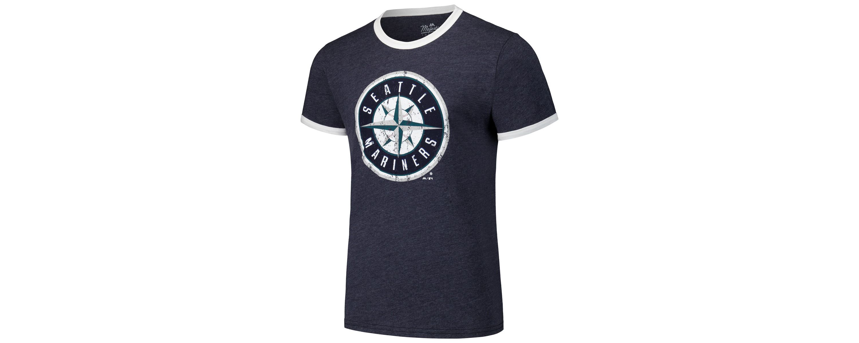 MLB Seattle Mariners Ringer Tri-Blend T-Shirt