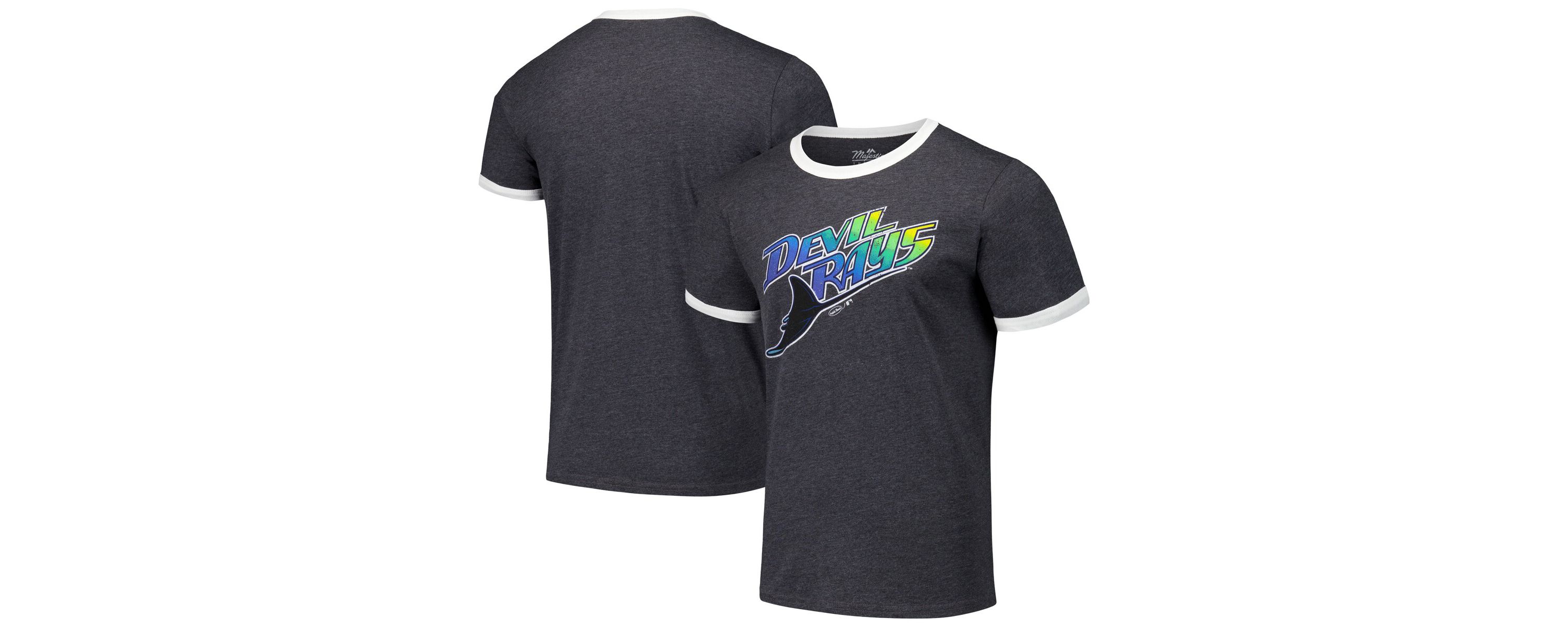 MLB Tampa Bay Rays Ringer Tri-Blend T-Shirt