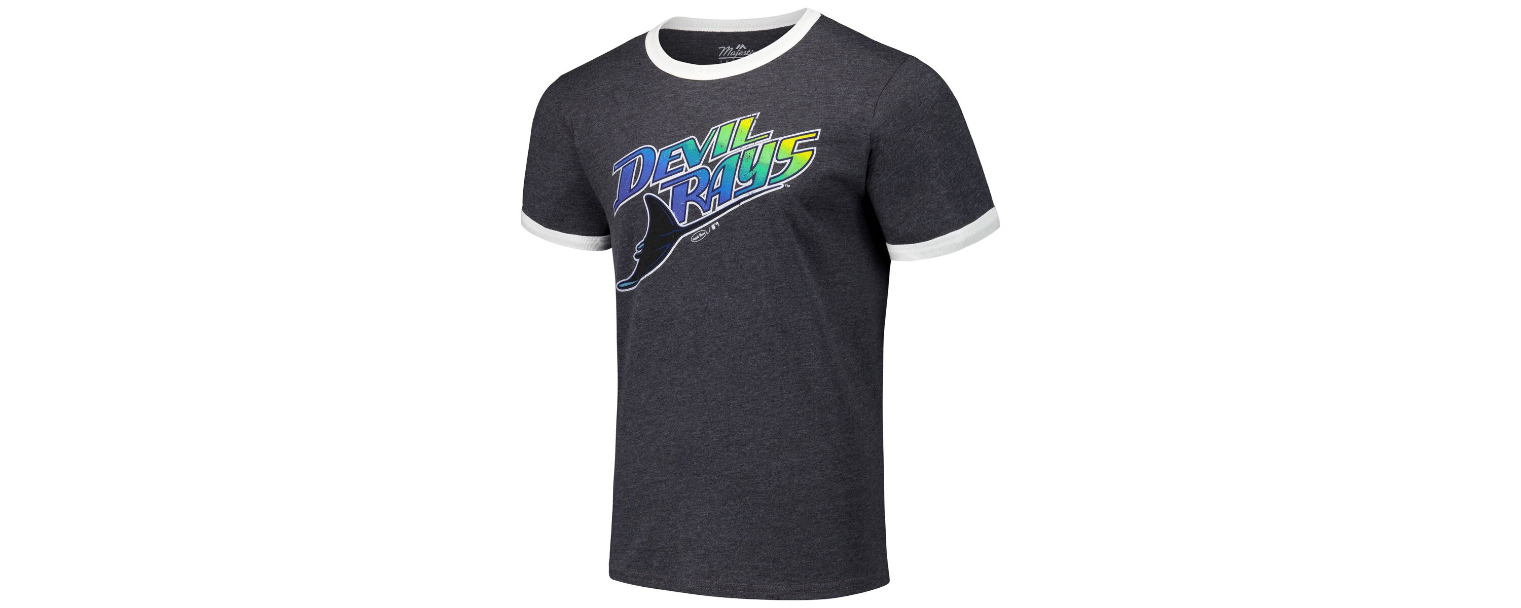 MLB Tampa Bay Rays Ringer Tri-Blend T-Shirt