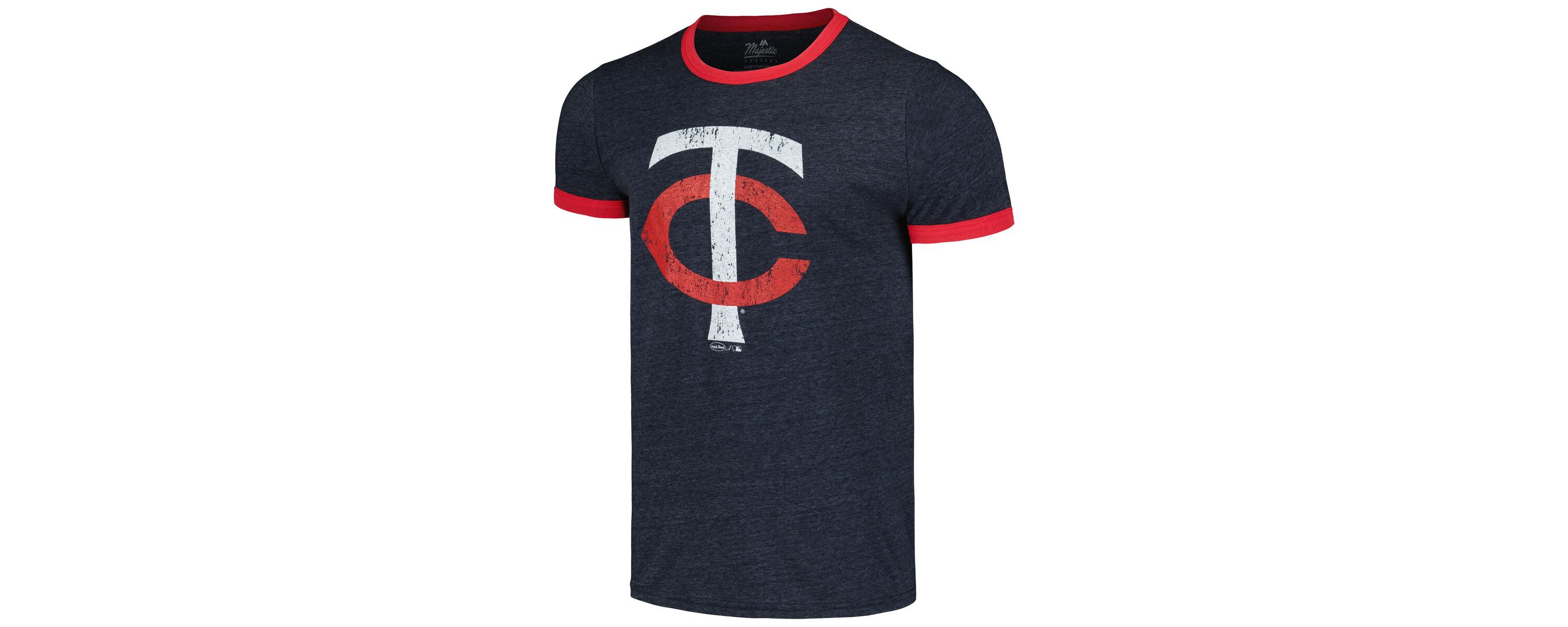 MLB Minnesota Twins Ringer Tri-Blend T-Shirt