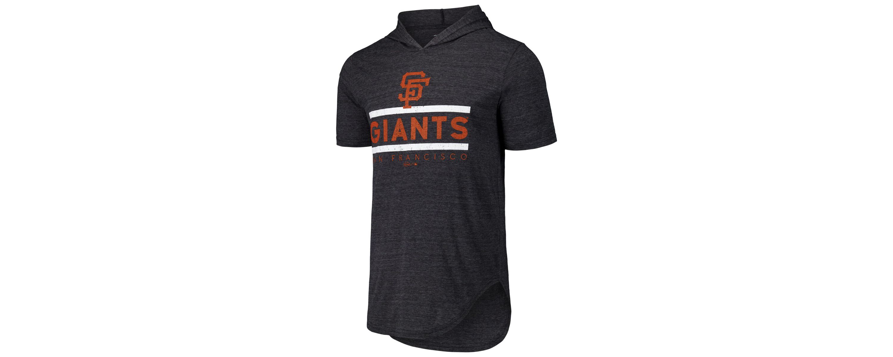 MLB San Francisco Giants Tri-Blend Hoodie T-Shirt