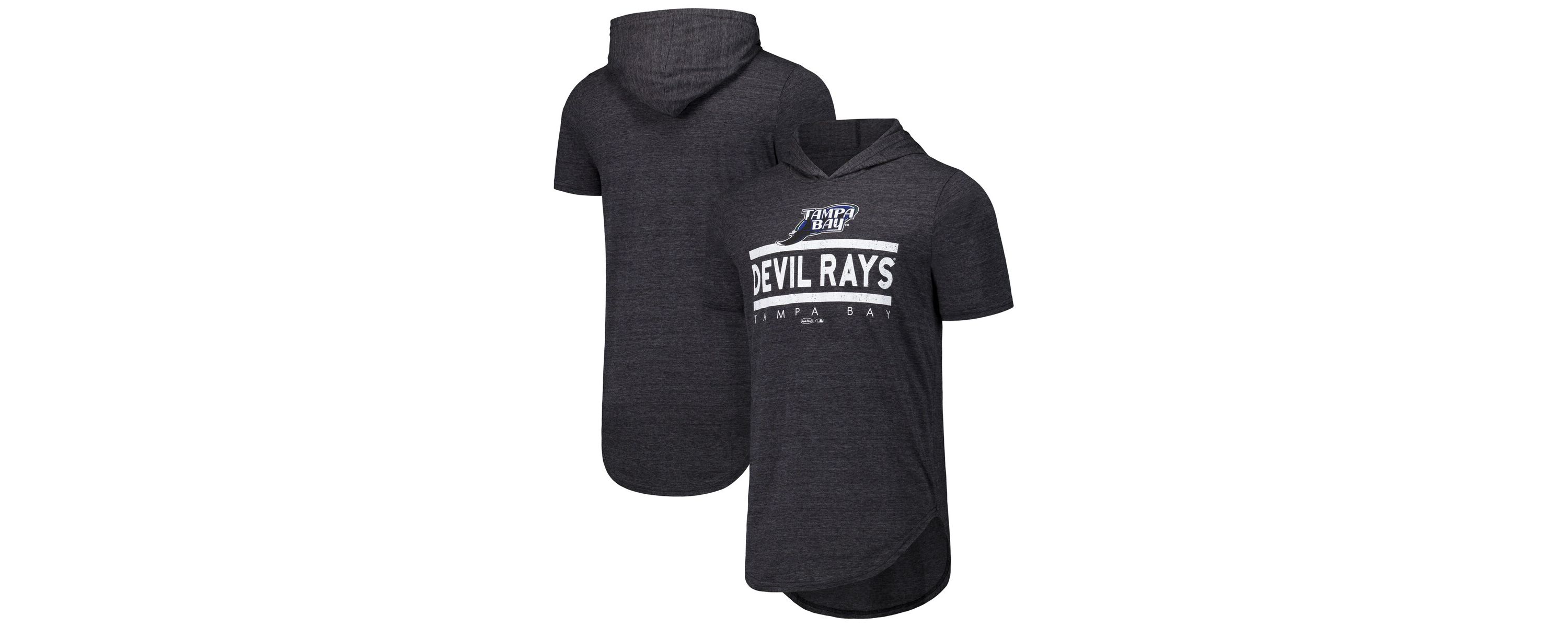 MLB Tampa Bay Rays Tri-Blend Hoodie T-Shirt