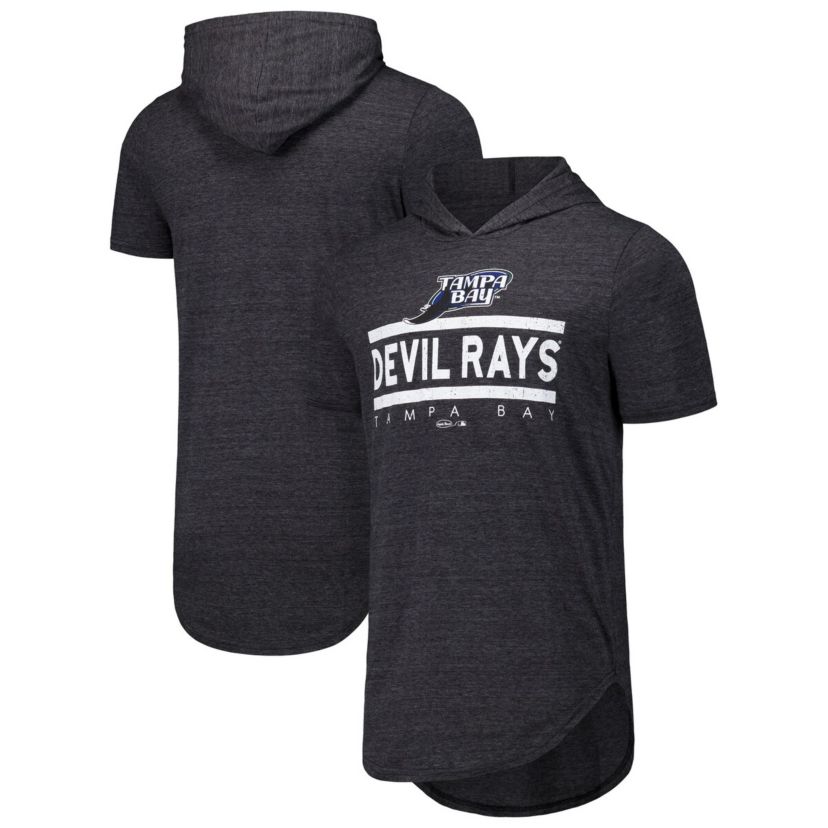 MLB Tampa Bay Rays Tri-Blend Hoodie T-Shirt