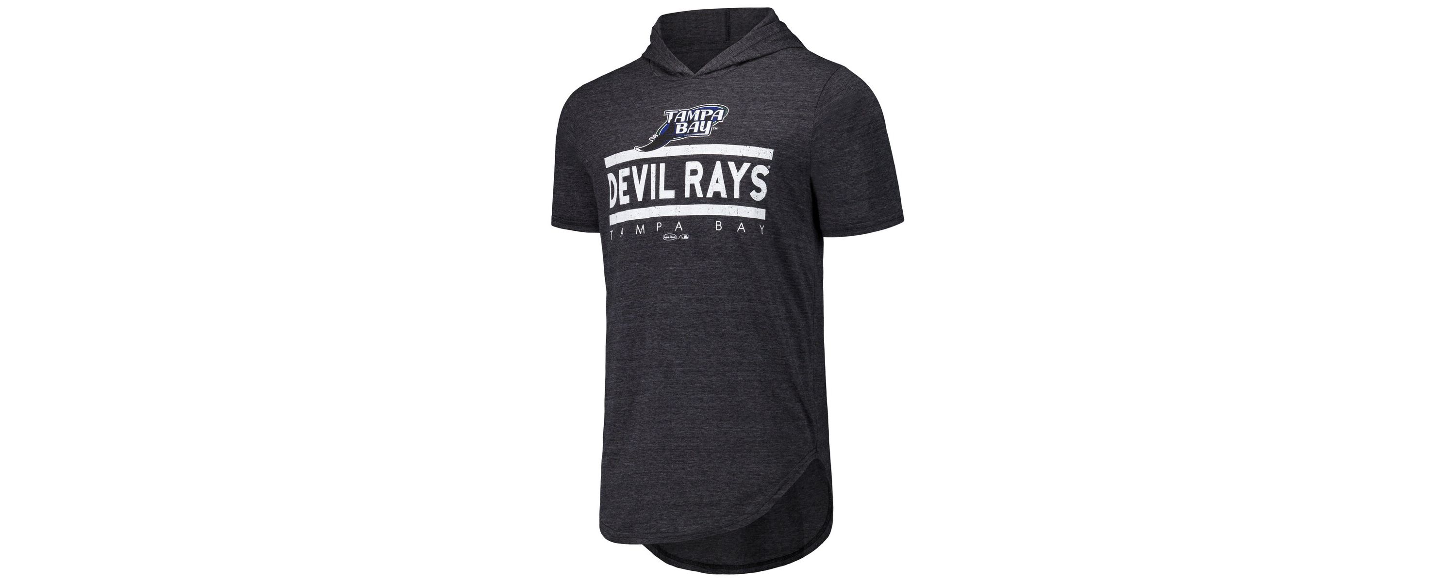 MLB Tampa Bay Rays Tri-Blend Hoodie T-Shirt