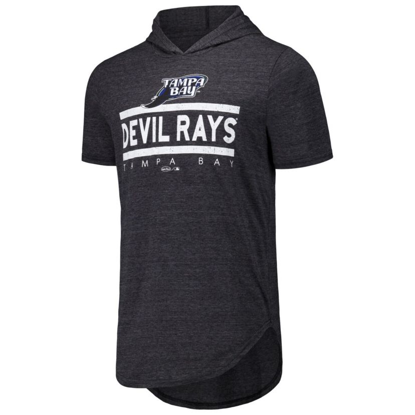 MLB Tampa Bay Rays Tri-Blend Hoodie T-Shirt