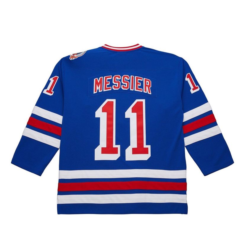 NHL Mark Messier New York Rangers Big & Tall 1993/94 Line 2.0 Jersey