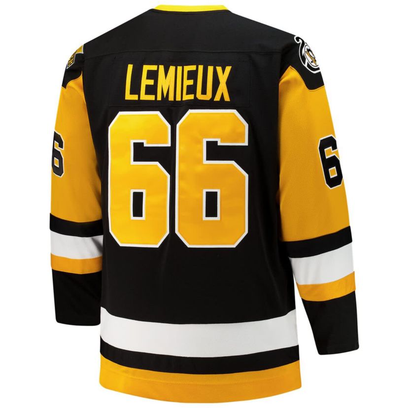 NHL Mario Lemieux Pittsburgh Penguins Big & Tall 1991/92 Line 2.0 Jersey