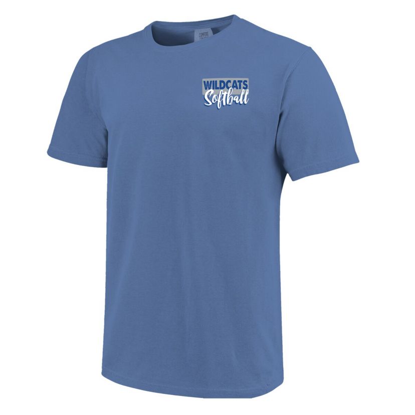 NCAA Unisex Kentucky Wildcats Gritty Softball Bats T-Shirt
