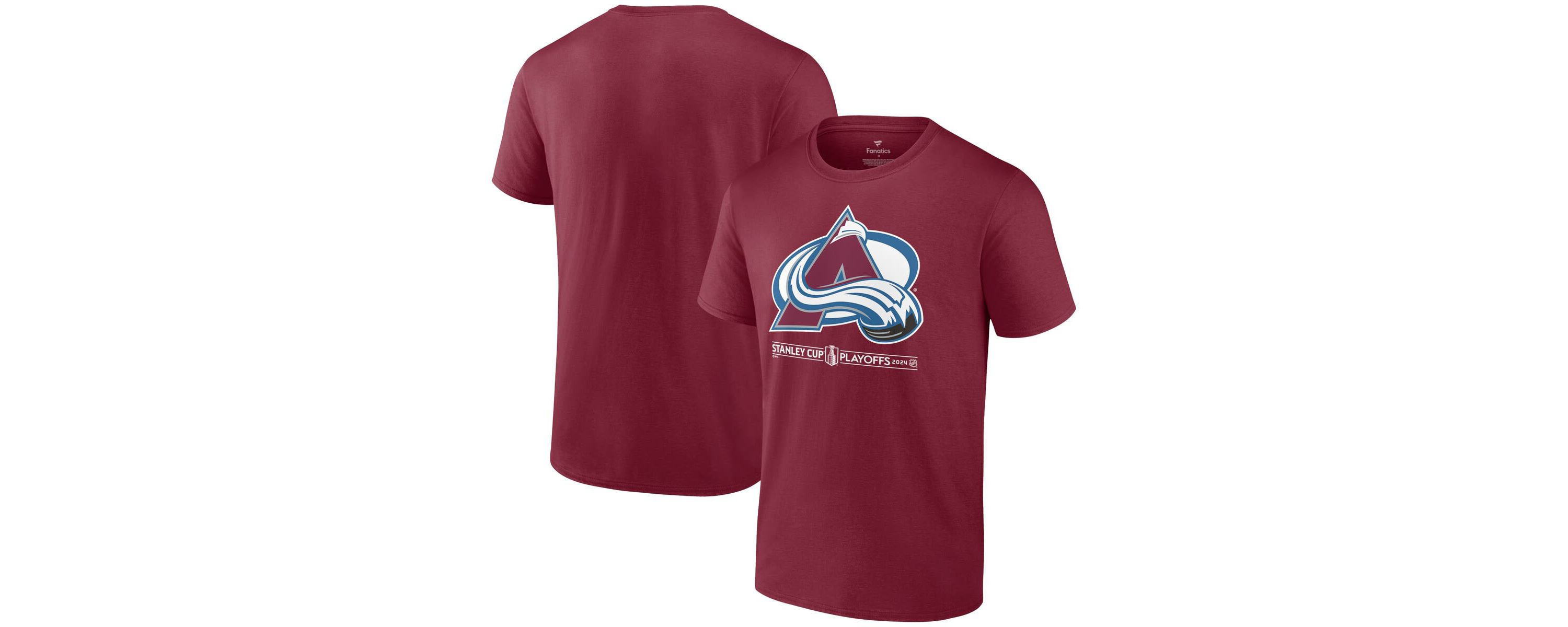 NHL Fanatics Colorado Avalanche 2024 Stanley Cup Playoffs Breakout T-Shirt