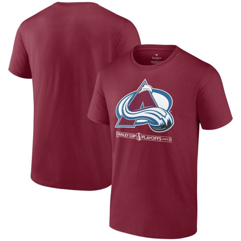 NHL Fanatics Colorado Avalanche 2024 Stanley Cup Playoffs Breakout T-Shirt