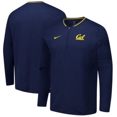 Men's California Golden Bears NCAA Nike Cal Bears Coaches Quarter-Zip Jacket