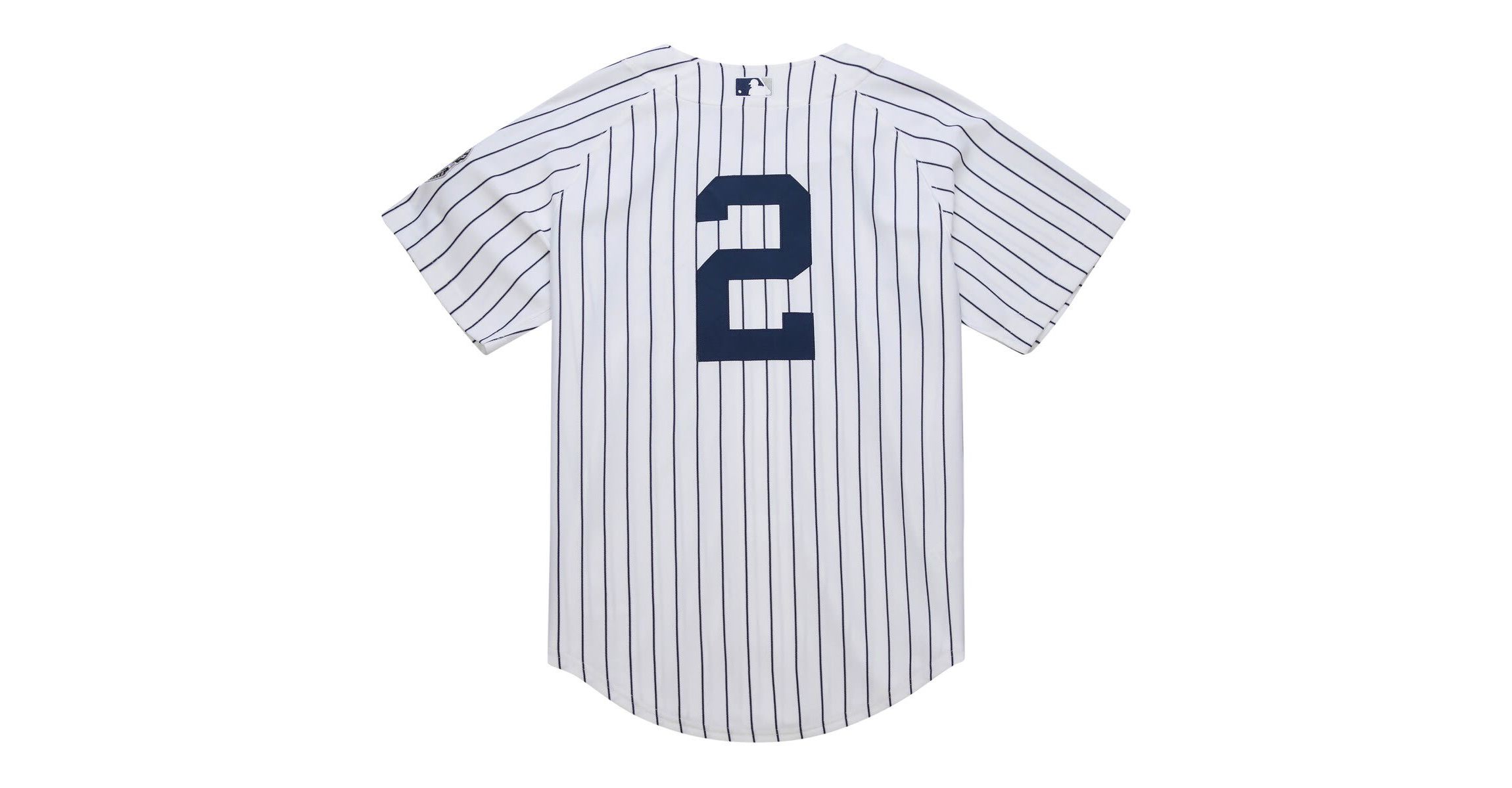 MLB Derek Jeter New York Yankees 2014 Cooperstown Collection Authentic Throwback Jersey
