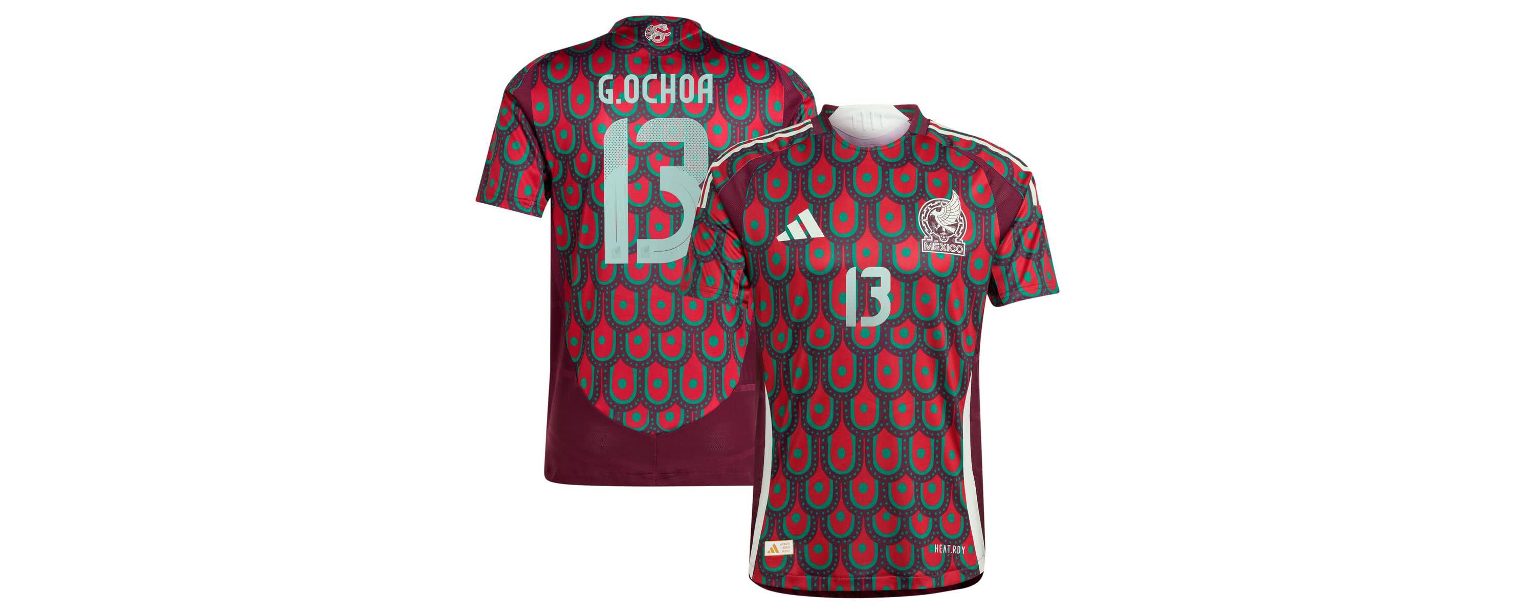 Soccer National Teams Guillermo Ochoa Mexico National Team 2024 Home Authentic Player Jersey