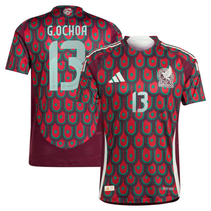 Soccer National Teams Guillermo Ochoa Mexico National Team 2024 Home Authentic Player Jersey
