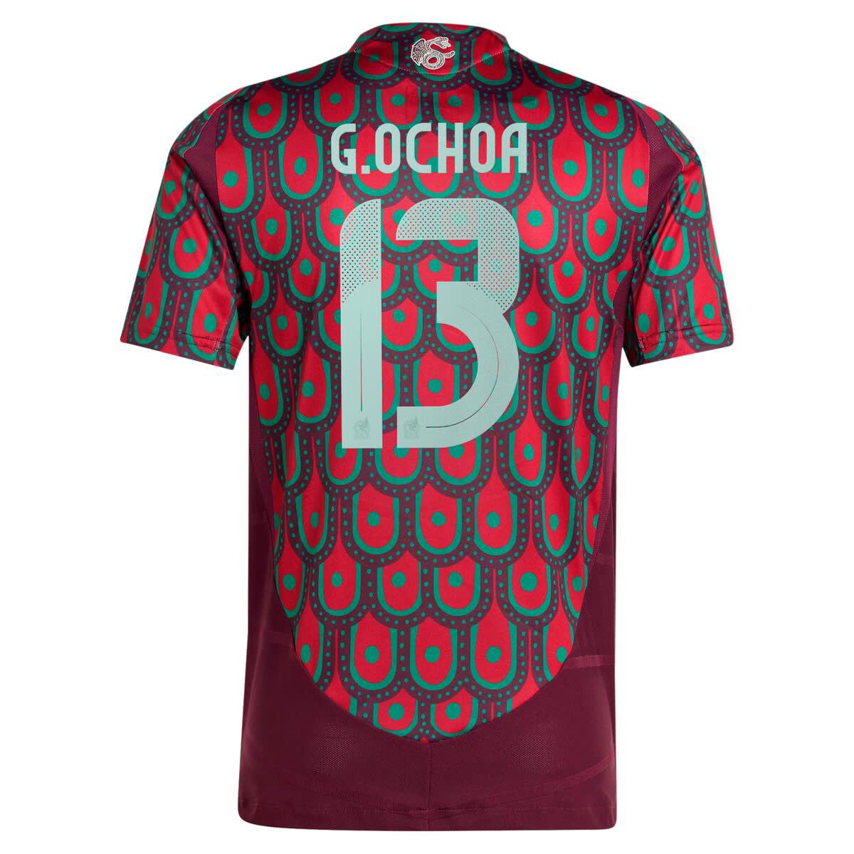 Soccer National Teams Guillermo Ochoa Mexico National Team 2024 Home Authentic Player Jersey