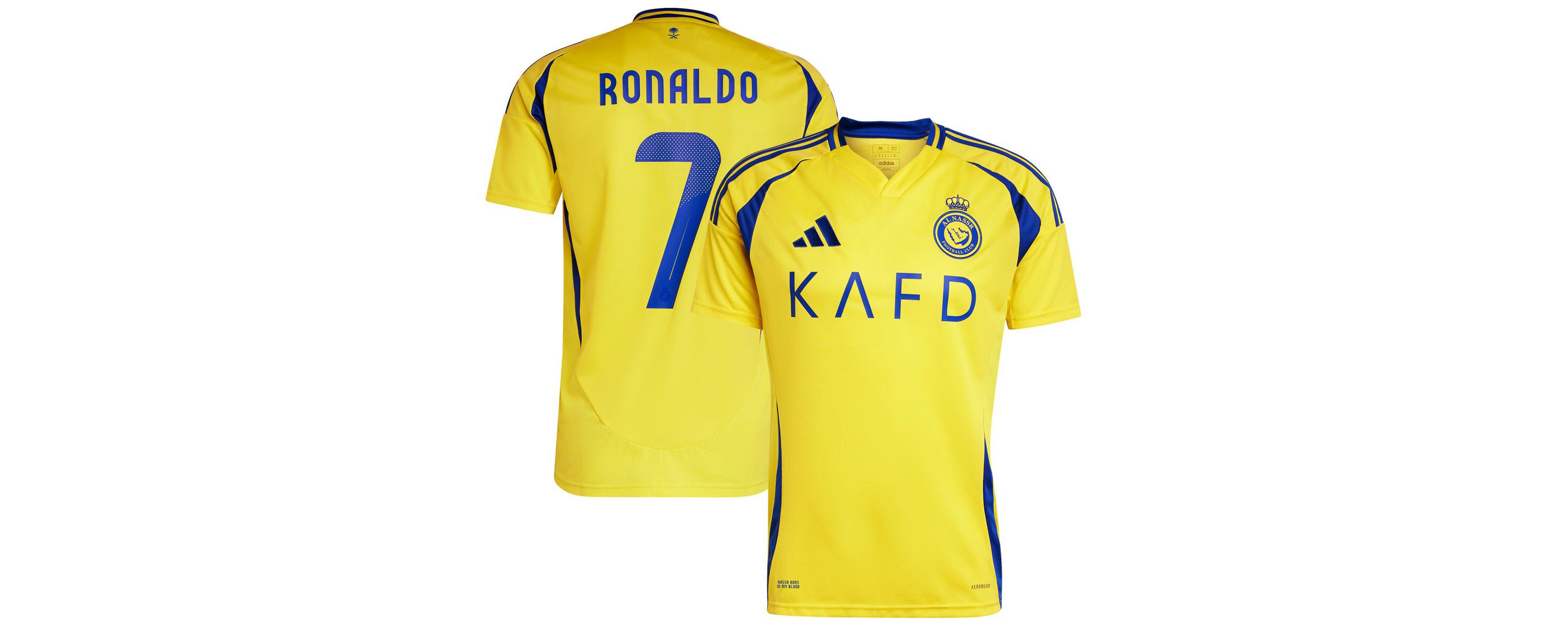 Saudi Professional League Cristiano Ronaldo Al-Nassr FC 2024/25 Home Replica Player Jersey