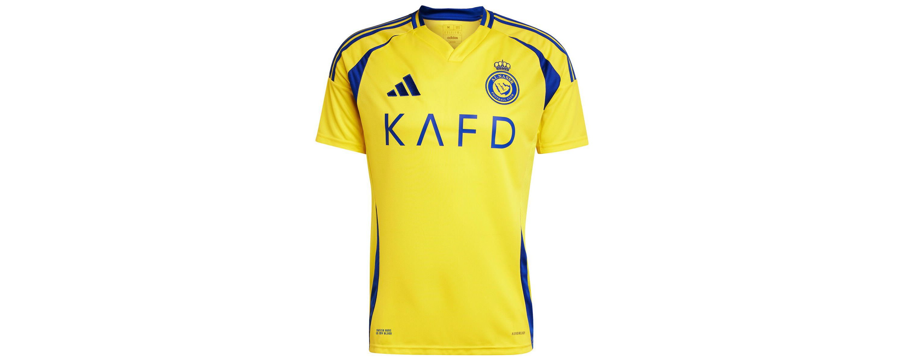 Saudi Professional League Cristiano Ronaldo Al-Nassr FC 2024/25 Home Replica Player Jersey