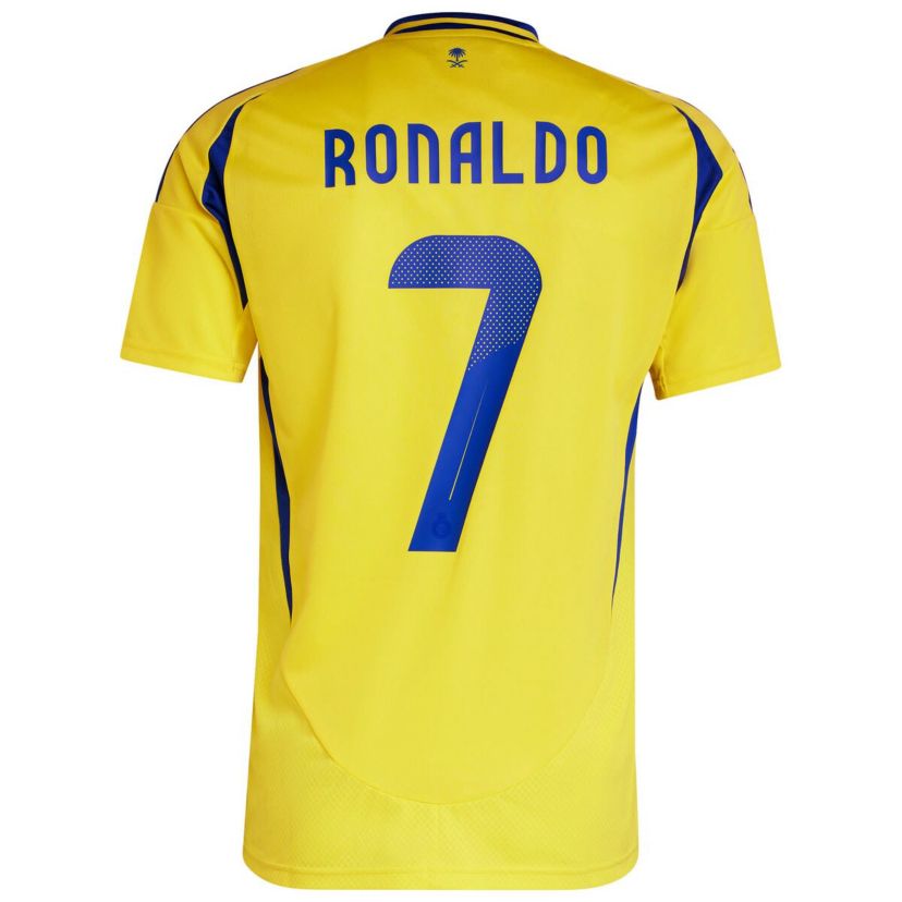 Saudi Professional League Cristiano Ronaldo Al-Nassr FC 2024/25 Home Replica Player Jersey