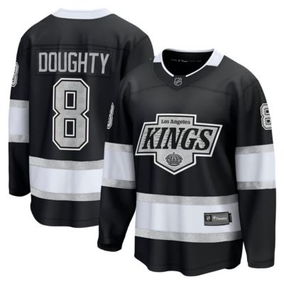 Men's NHL Fanatics Drew Doughty Los Angeles Kings Home Premier Breakaway Player Jersey, Black, 5XL