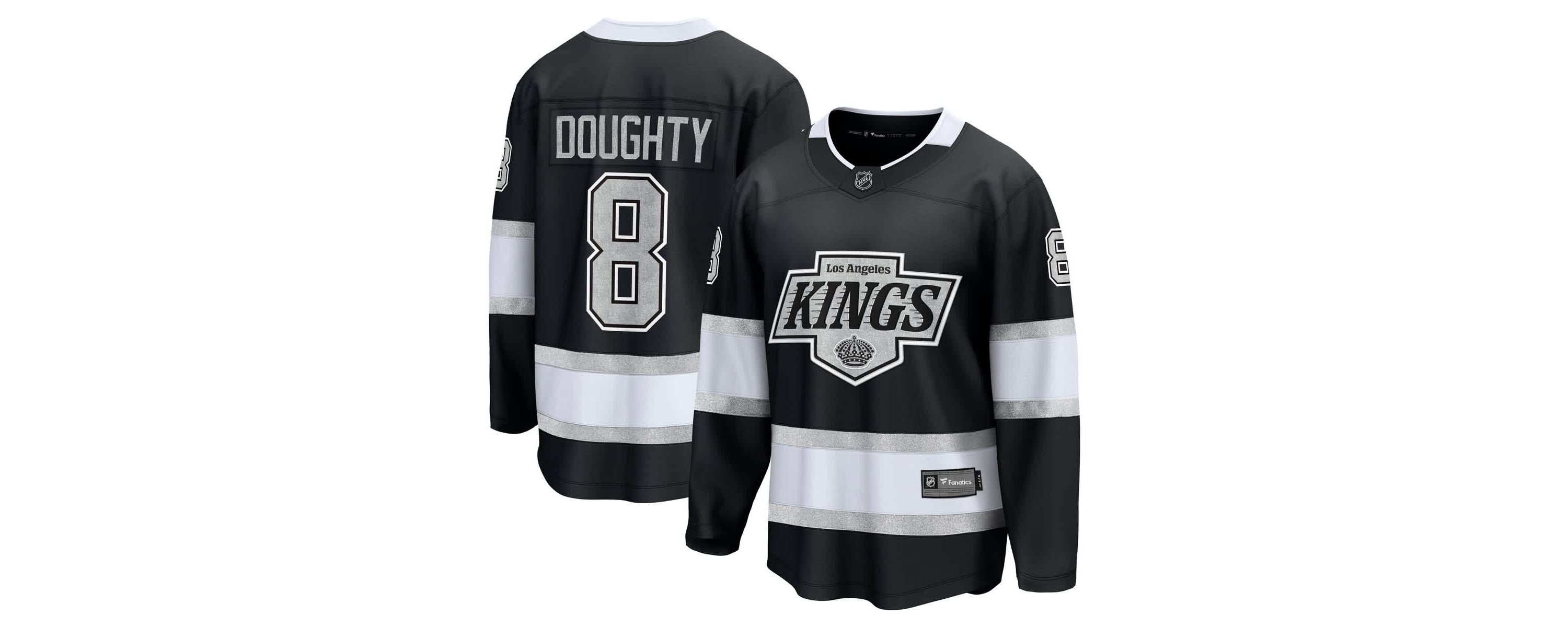 NHL Fanatics Drew Doughty Los Angeles Kings Home Premier Breakaway Player Jersey