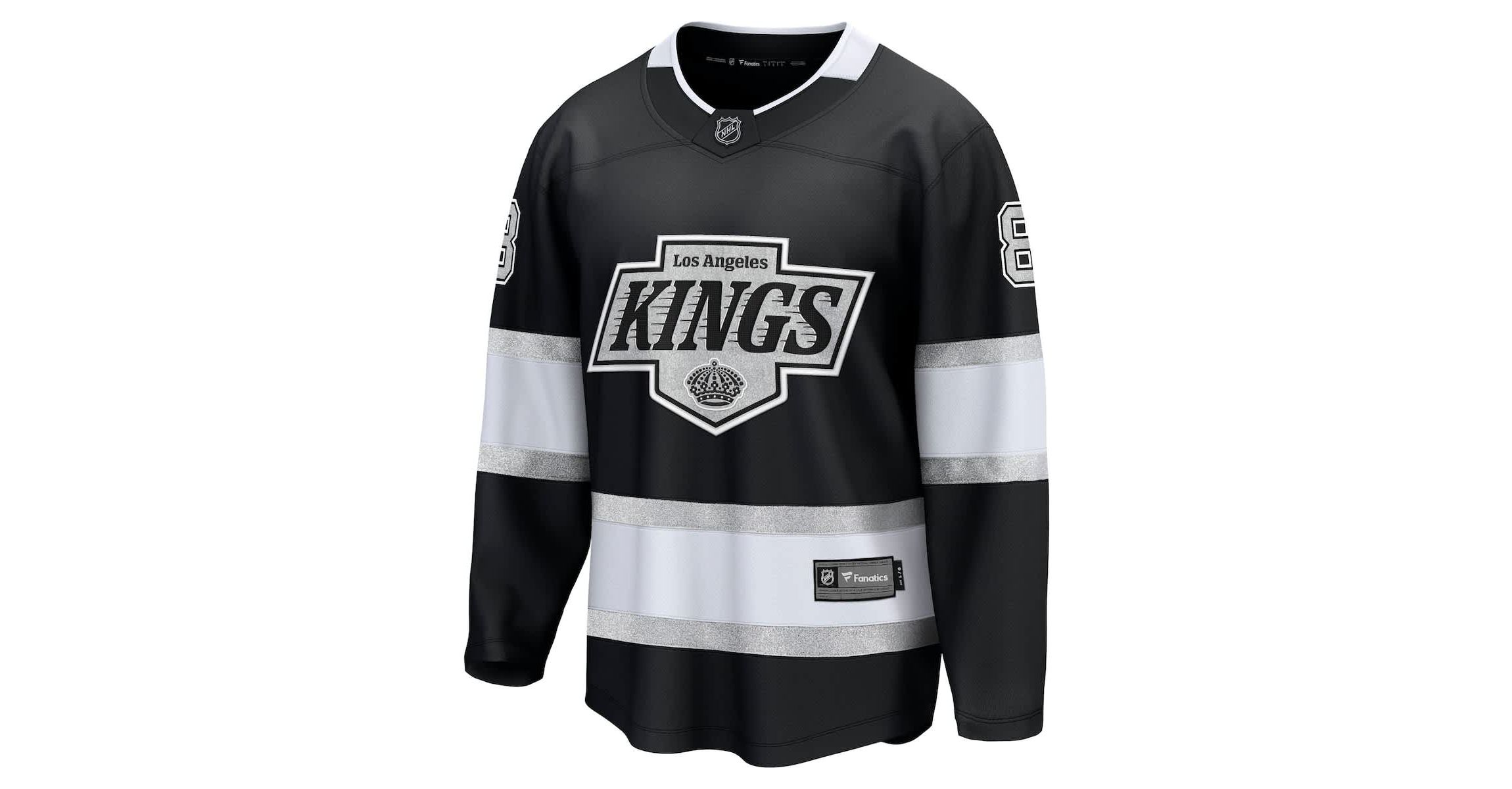 NHL Fanatics Drew Doughty Los Angeles Kings Home Premier Breakaway Player Jersey
