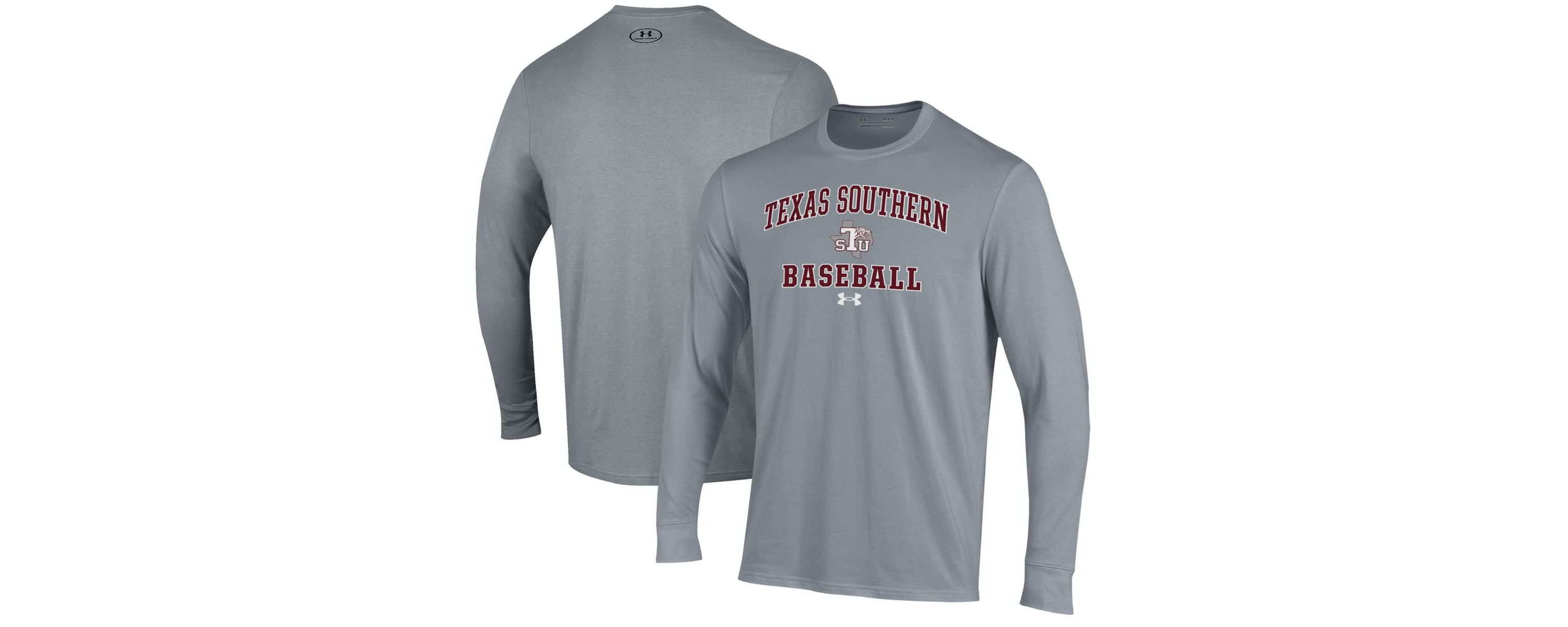 NCAA Under Armour Texas Southern Tigers Baseball Performance Long Sleeve T-Shirt