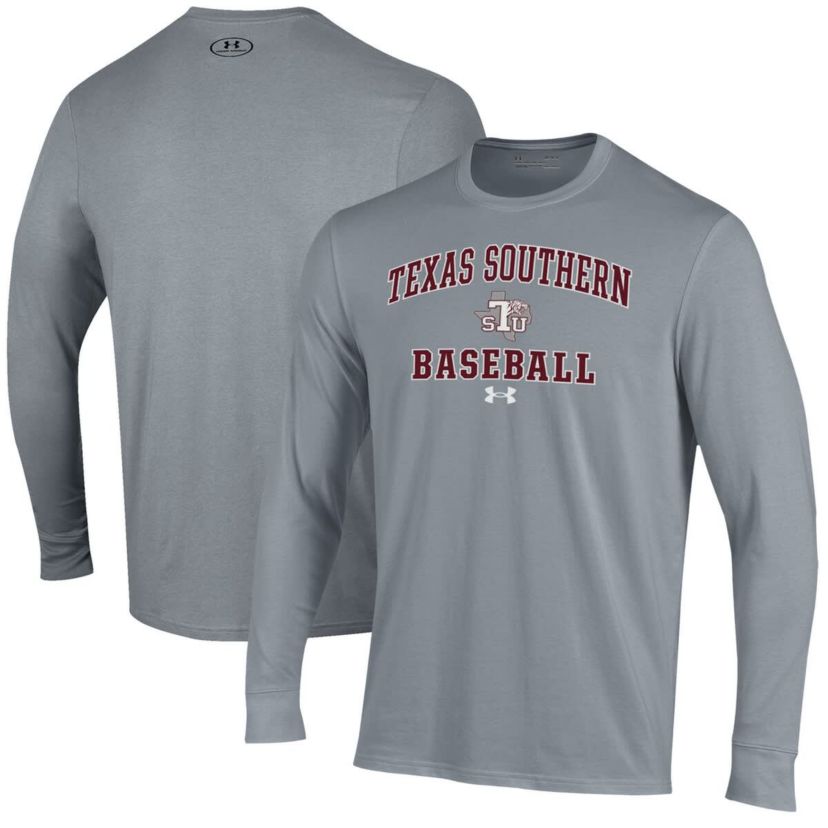 NCAA Under Armour Texas Southern Tigers Baseball Performance Long Sleeve T-Shirt
