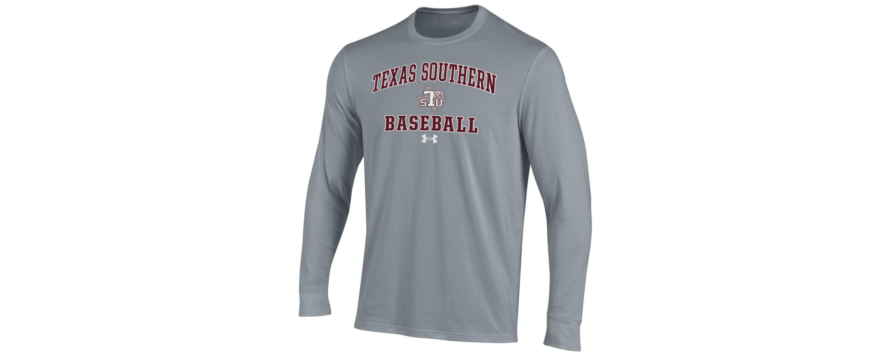 NCAA Under Armour Texas Southern Tigers Baseball Performance Long Sleeve T-Shirt