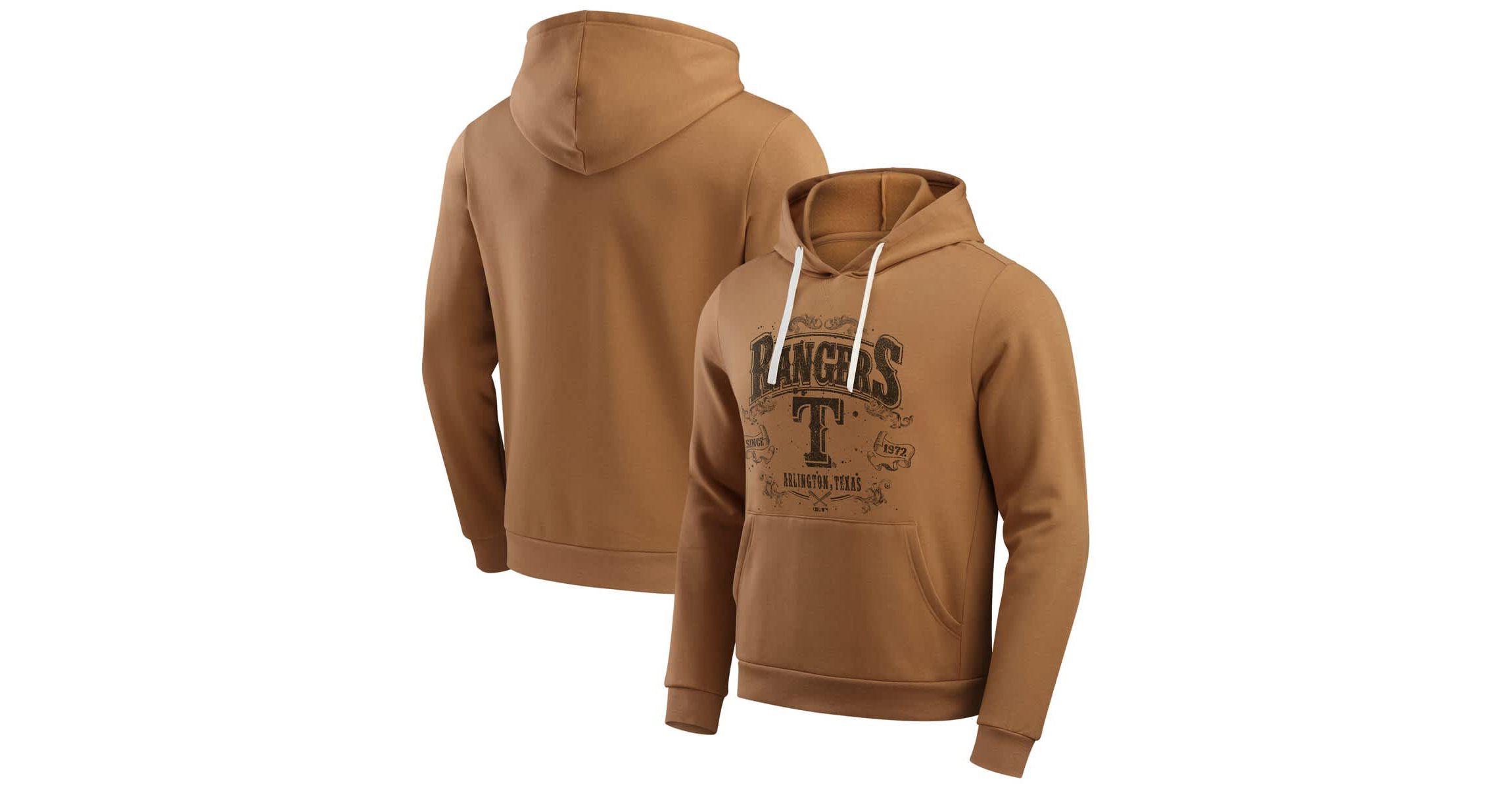 MLB Texas Rangers Camp Fleece Pullover Hoodie
