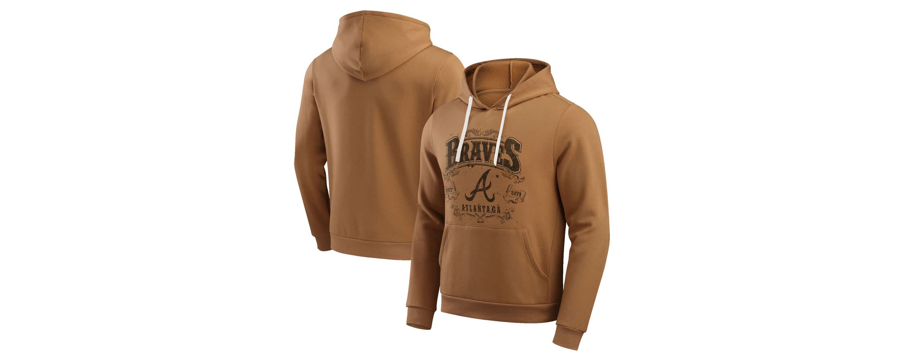 MLB Atlanta Braves Camp Fleece Pullover Hoodie